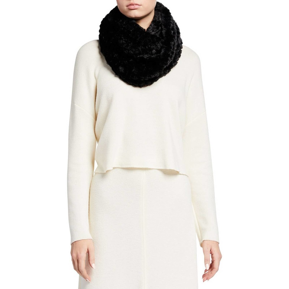 JOCELYN Faux Fur Infinity Scarf NWT